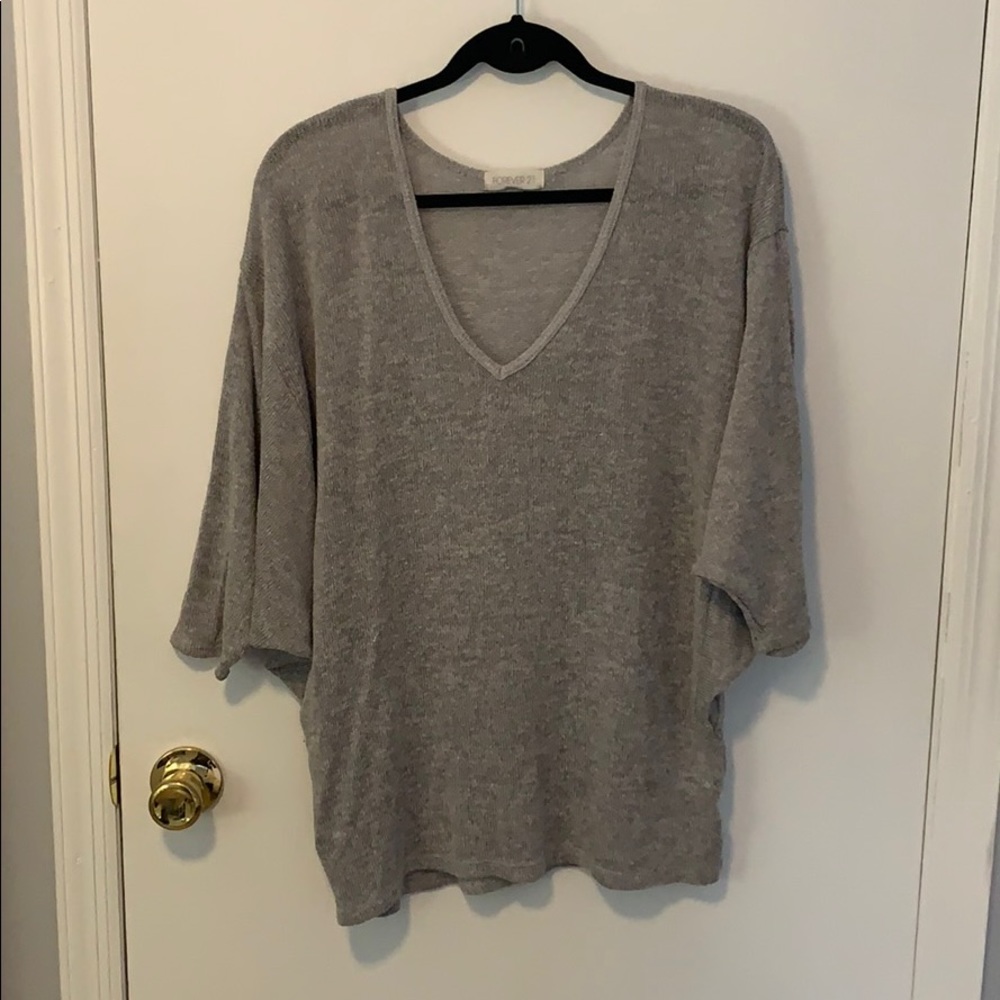 Light Grey Forever21 Sweater